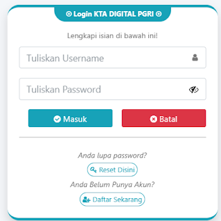 Register PGRI Kepulauan Mentawai - Persatuan Guru Republik Indonesia Cabang Kepulauan Mentawai